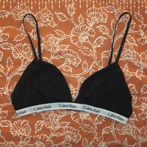 Calvin Klein triangle bra